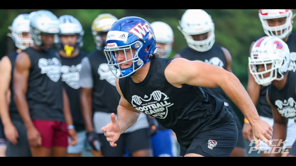 2023 lb zane williams footage from nc state camp