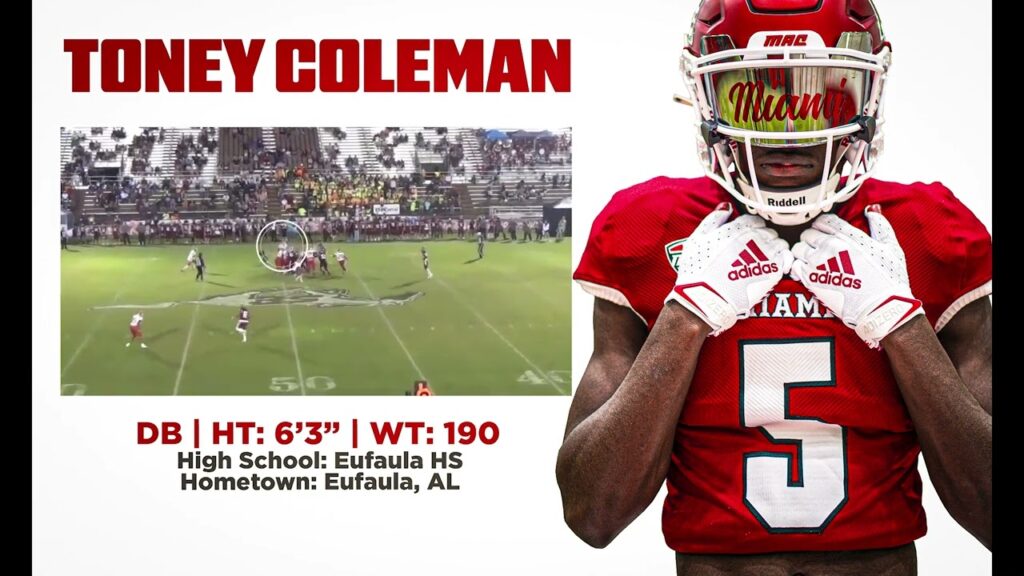 2023 miami football national signing day toney coleman