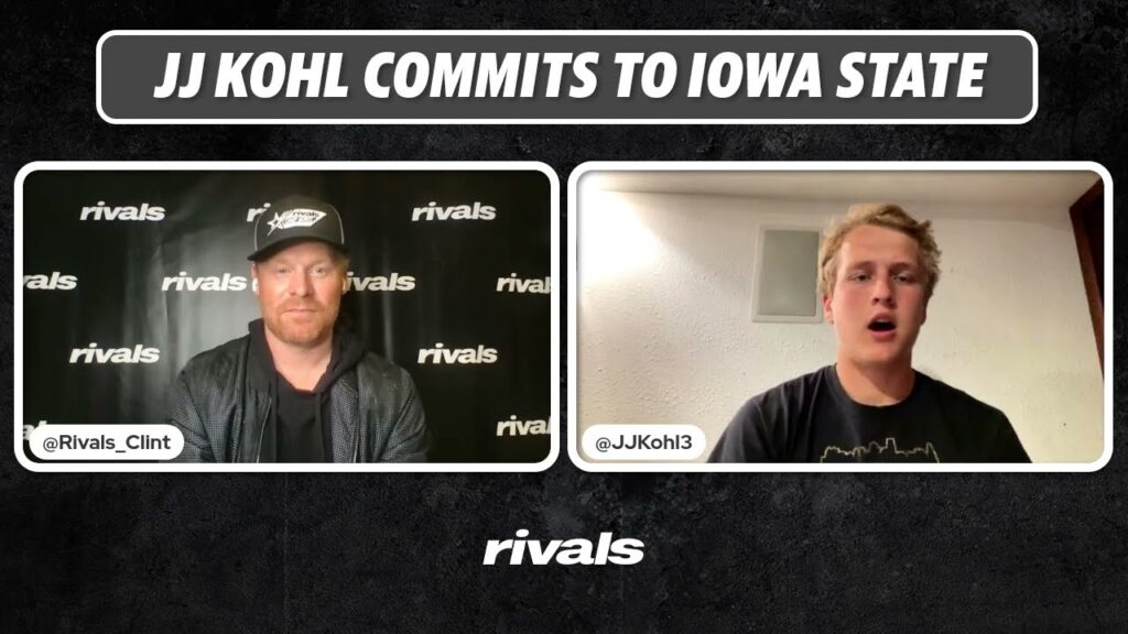 2023 qb jj kohl commits to iowa state