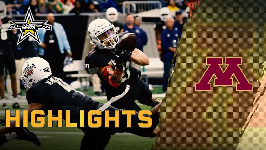 2024 all american bowl minnesota commit koi perichs top plays highlights nbc sports