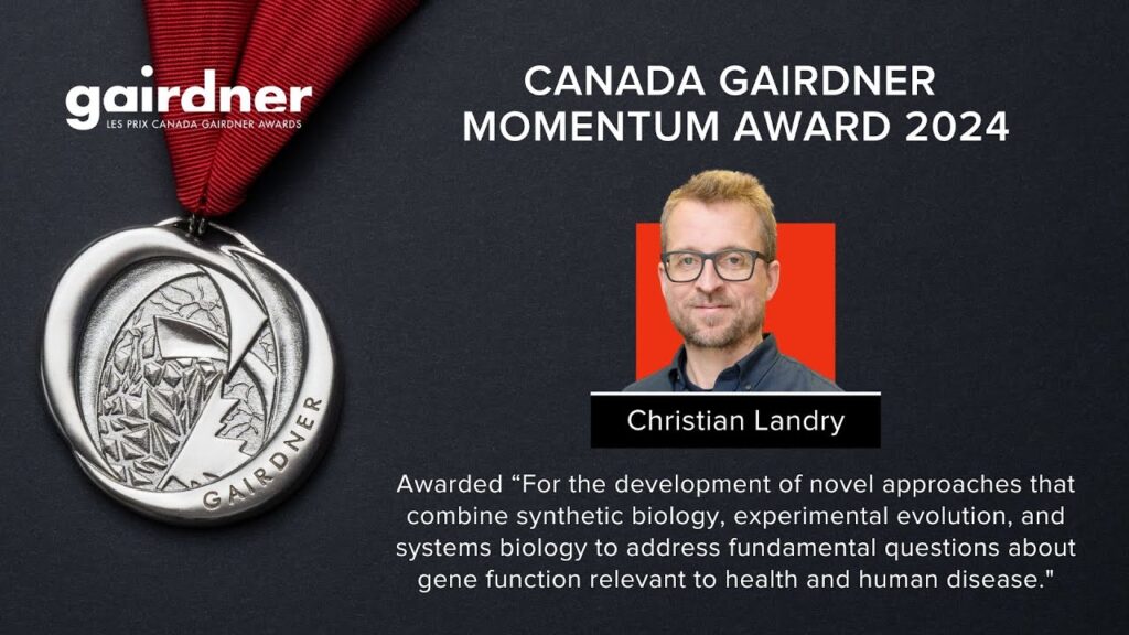 2024 canada gairdner momentum award laureate dr christian landry