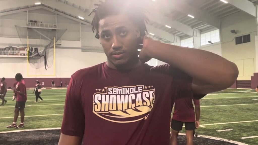 2024 de prospect elias williams talks about his latest visit with the fsu football program