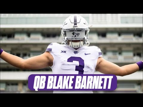 2024 qb blake barnett commits to the kansas state wildcats kansas state football recruiting