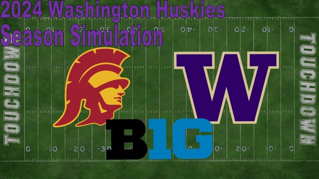 2024 washington huskies simulation week 10 usc trojans vs washington huskies