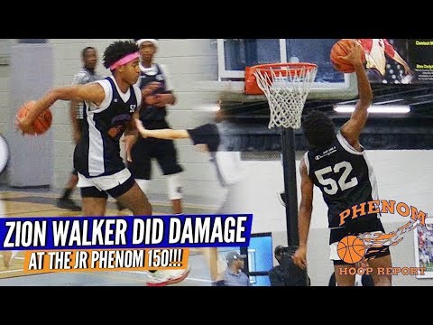 2024 zion walker takes mvp honors at 2019 jr phenom 150 raw highlights