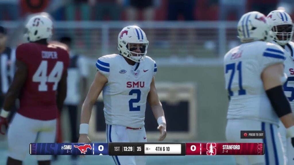 21 smu mustangs 5 1 vs stanford cardinal 2 4 october 19 2024