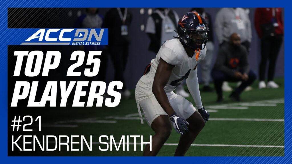 21 virginia db kendren smith 2024 acc top 25 players