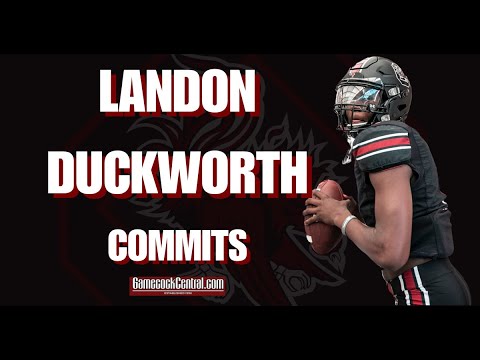 26 qb landon duckworth commits to south carolina