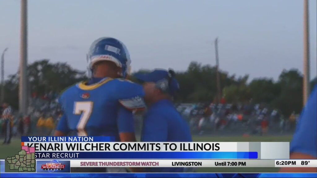 3 star recruit kenari wilcher commits to illinois