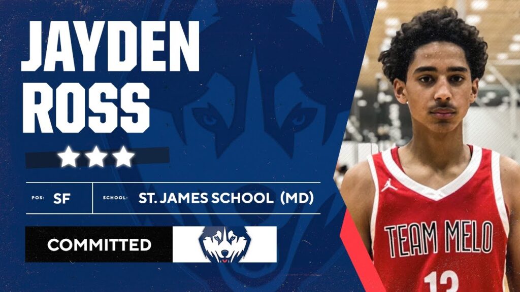 3 star sf jayden ross commits to uconn 1