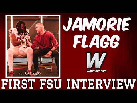 300 pound dt jamorie flagg on relationship with mike norvell fsu football warchant fsu