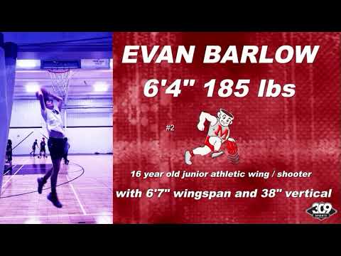 309 sports recruiting evan barlow 64 185 lbs athletic wing shooter 2024 morton h s