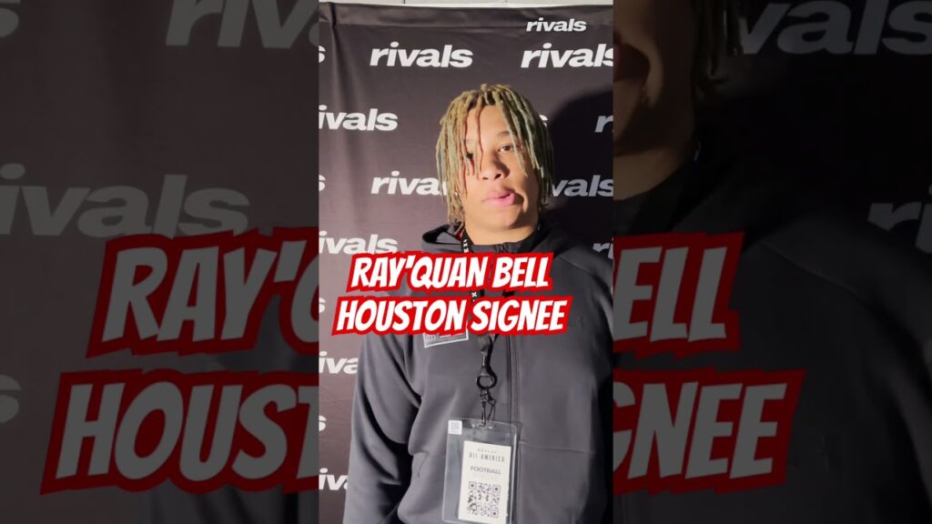 3f09f8c9f houston signee rayquan bell talks about his recruitment and head coach willie fritz