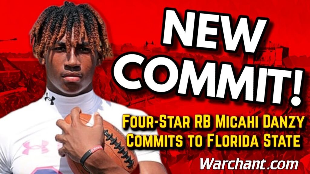 4 on3 rb micahi danzy picks florida state fsu football 2024 recruiting warchant tv fsu