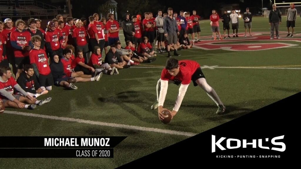 4 ranked long snapper in america michael munoz class of 2020