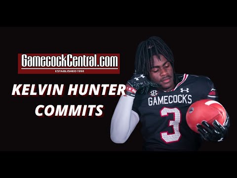 4 star db kelvin hunter commits to south carolina