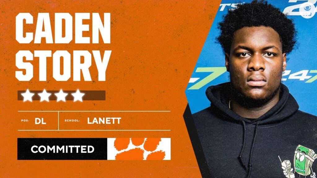 4 star dl caden story commits to clemson reveal instant reaction cbs sports hq