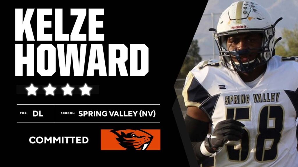 4 star dl kelze howard commits to oregon state reveal analysis i cbs sports hq