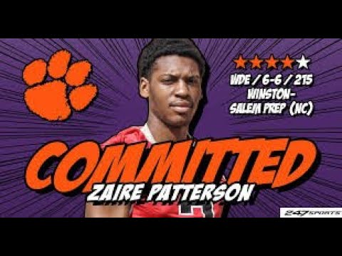 4 star e2ad90efb88fe2ad90efb88fe2ad90efb88fe2ad90efb88f wde zaire patterson commits to clemson career highlights