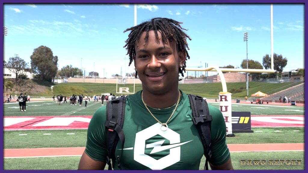 4 star wide receiver rashid williams breaks down washington commitment dawg report interview