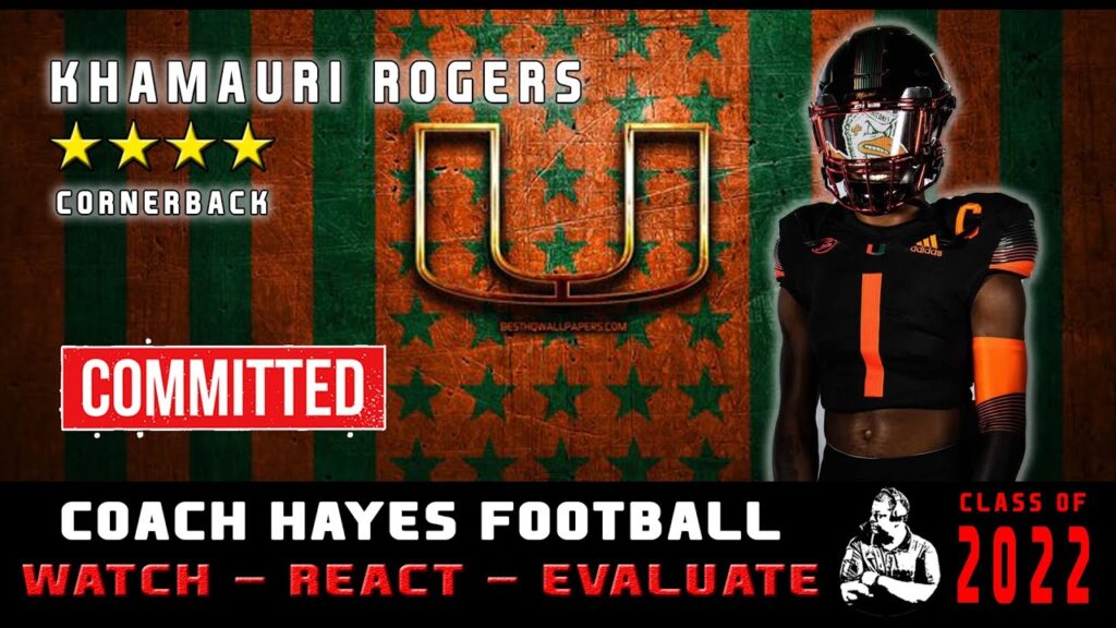 4e2ad90 cb khamauri rogers highlights one of the top dbs is committed to the miami hurricanes wre