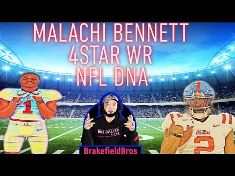 4star wr uab commit malachi bennett highlights