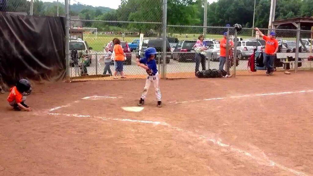 6 year old hitting baseball houston holland