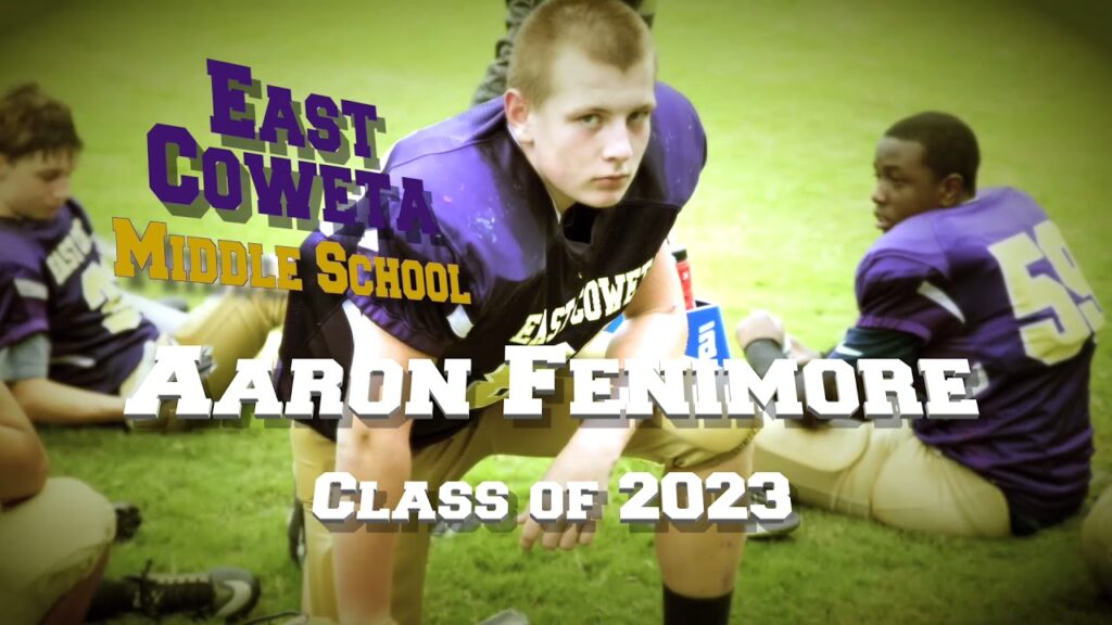 aaron fenimore middle school offensive defensive lineman