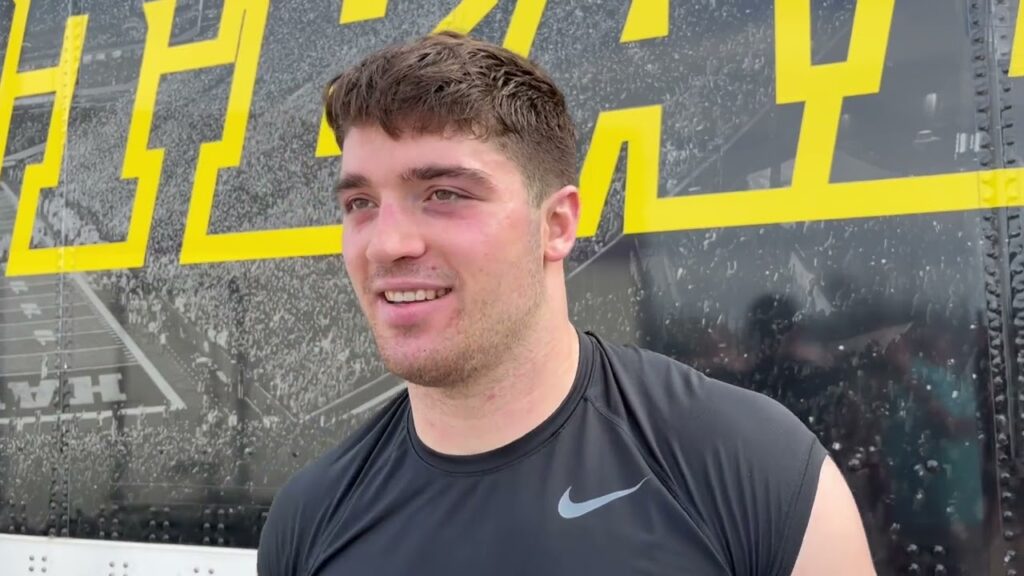 addison ostrengas fast development was necessary for iowa football