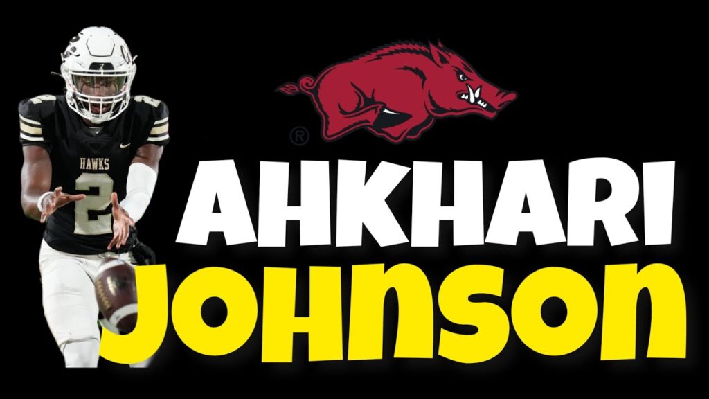 ahkhari johnson 2024 senior mixtapef09f94a5 human highlight reel f09f93b8 arkansas commitf09f9097f09f94b4