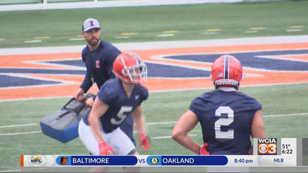 aidan laughery finding his way as early enrollee with illini