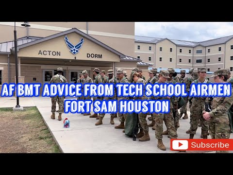 air force bmt advice from tech school airmen f09f938dfort sam houston