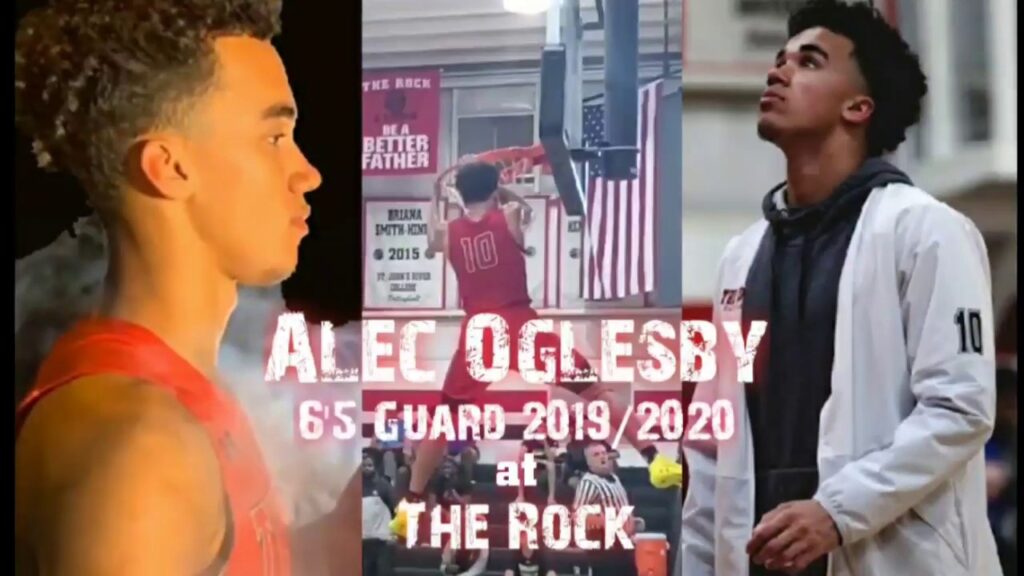 alec oglesby 65 explosive g 2019 20 sr season highlight mixtape w the rock cleveland state signee