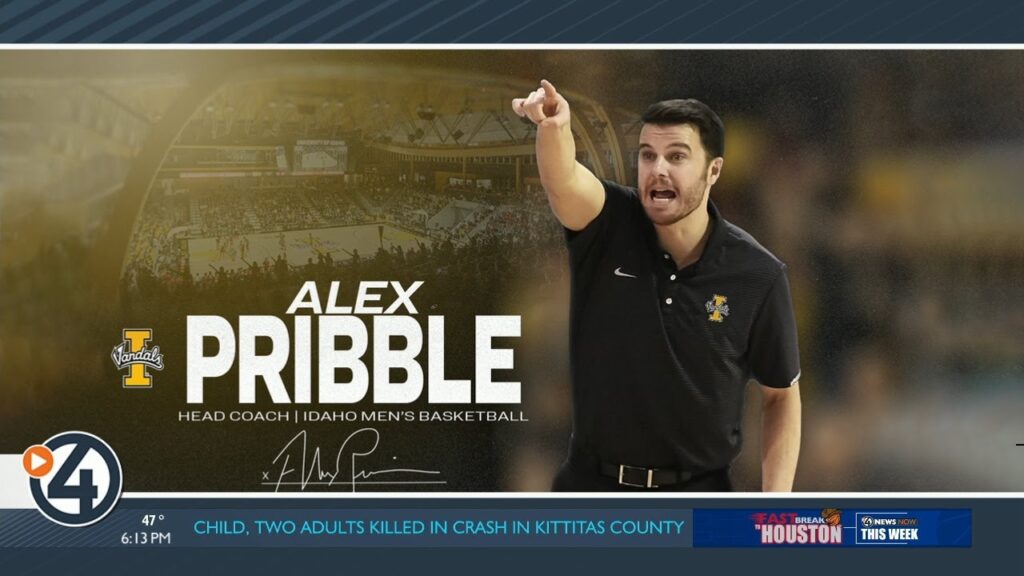 alex pribble named idaho mens basketball head coach