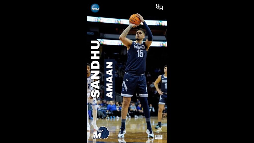 amaan sandhu highlights 2023 24 monmouth university ncaa d1