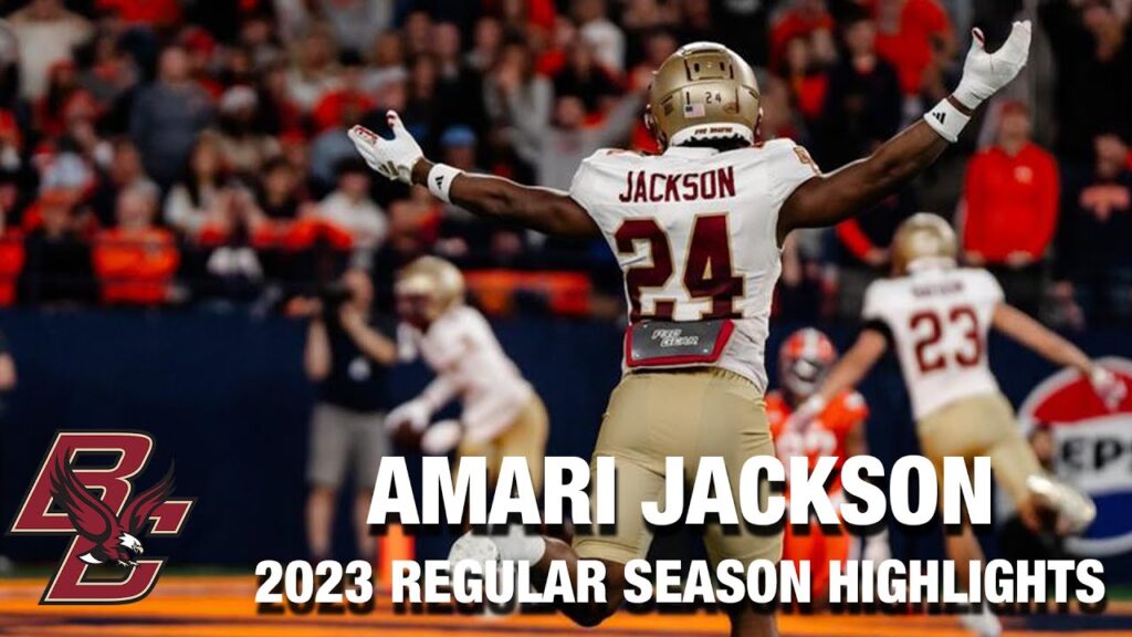 amari jackson 2023 regular season highlights boston college db