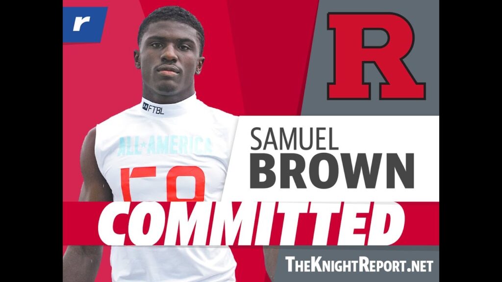 analysis four star rb samuel brown to rutgers