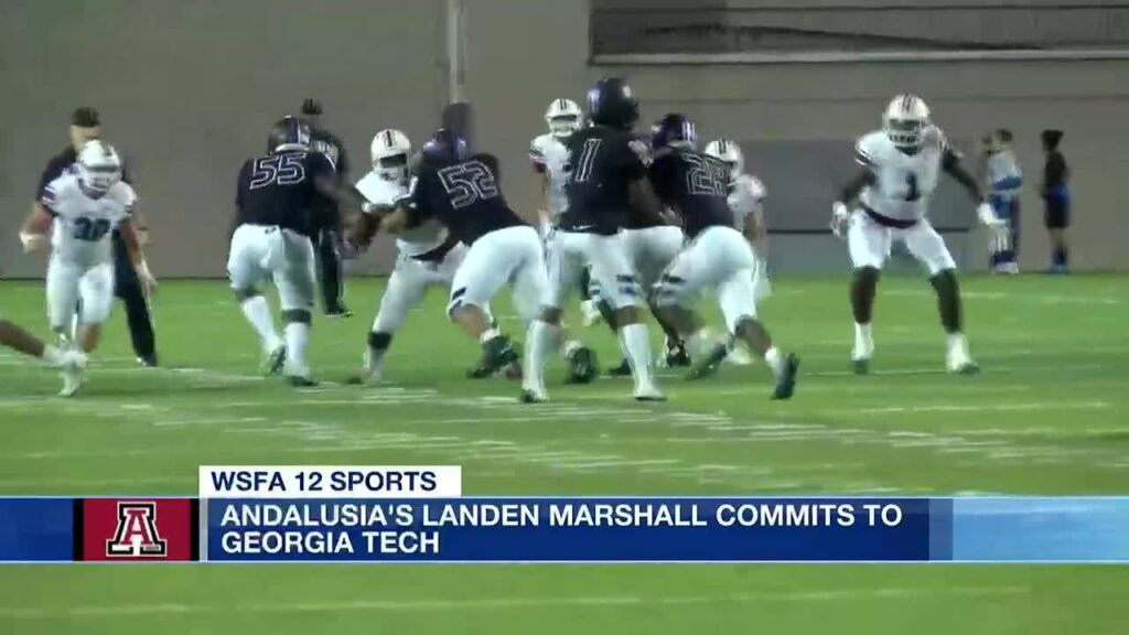 andalusias landen marshall commits to georgia tech