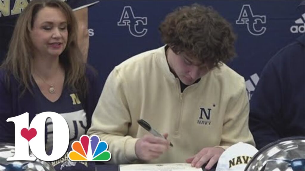 anderson countys gavin noe signs to play at navy