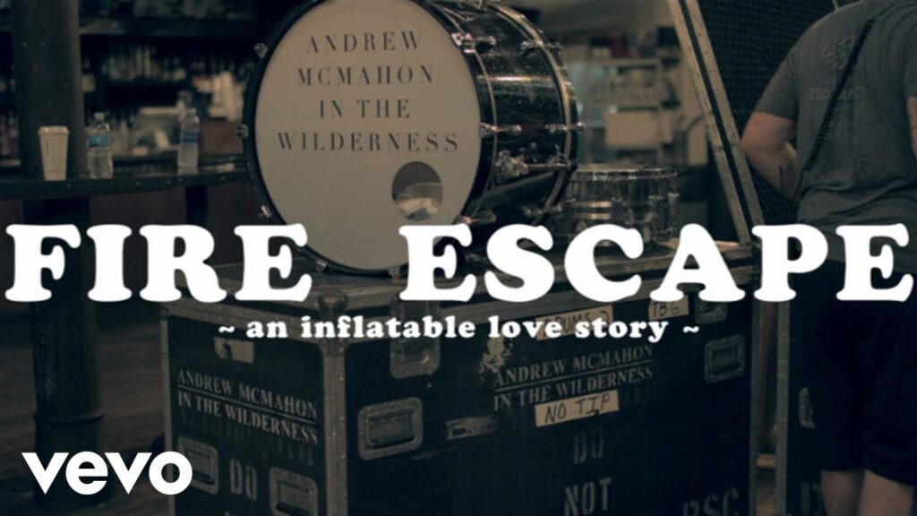 andrew mcmahon in the wilderness fire escape official music video