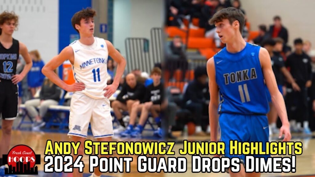 andy stefonowicz junior season highlights best passer in minnesota 1