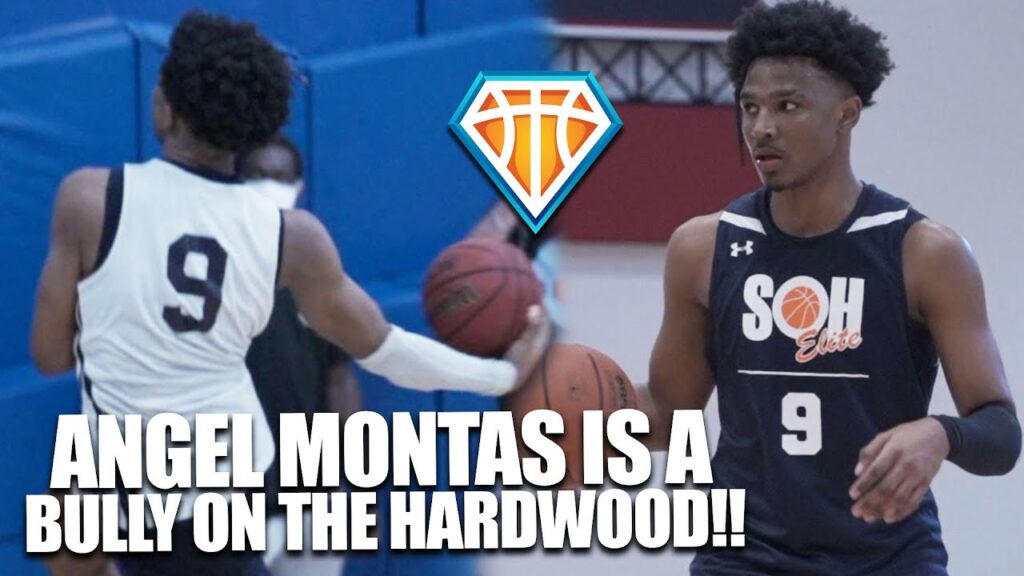 angel montas is a straight up bully on the hardwood dominican republic prospect w crazy upside