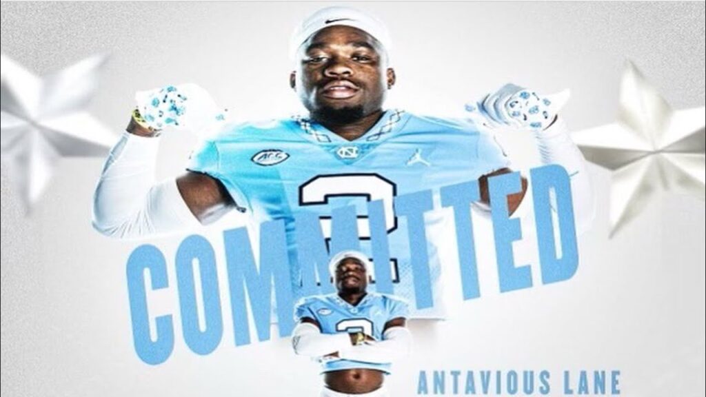 antavious lane commits to unc