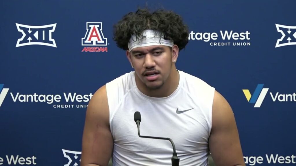 arizona football press conference taye brown leviticus sua