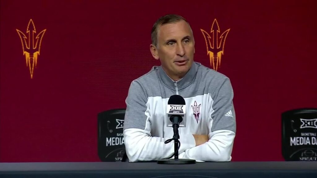 arizona state mens basketball press conference 2024 25 big 12 basketball media days