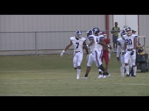 arkansas db commit jaylen lewis week 1 4 highlights 2021