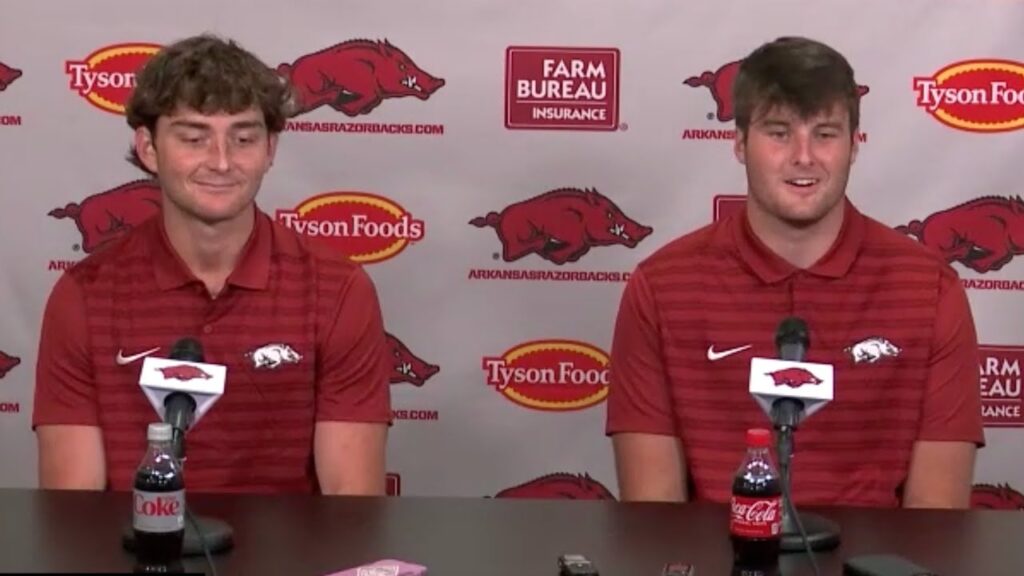 arkansas devin bale eli stein talk special teams