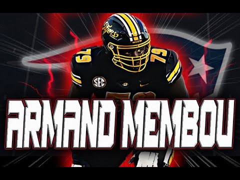 armand membou right tackle missouri new england patriots 2025 nfl draft target highlights 1