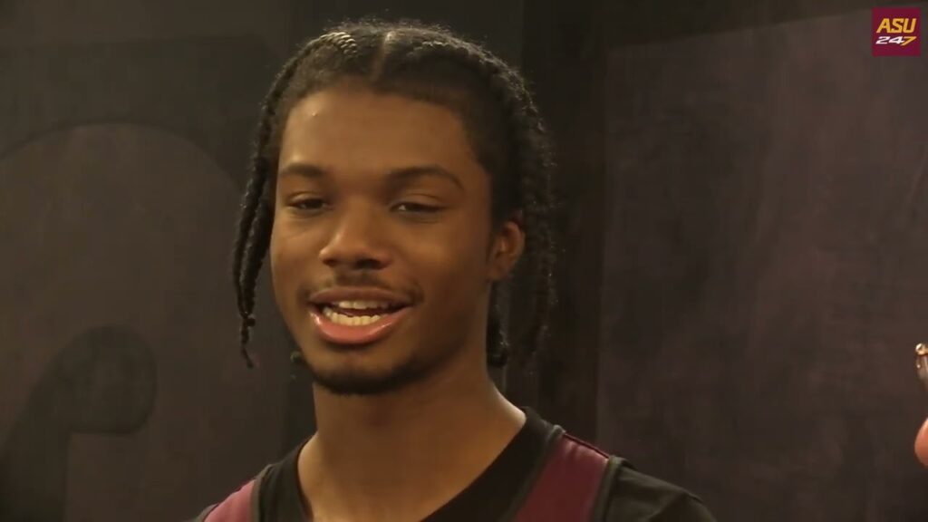 asu guard alston mason preseason media availability 09 27 2024