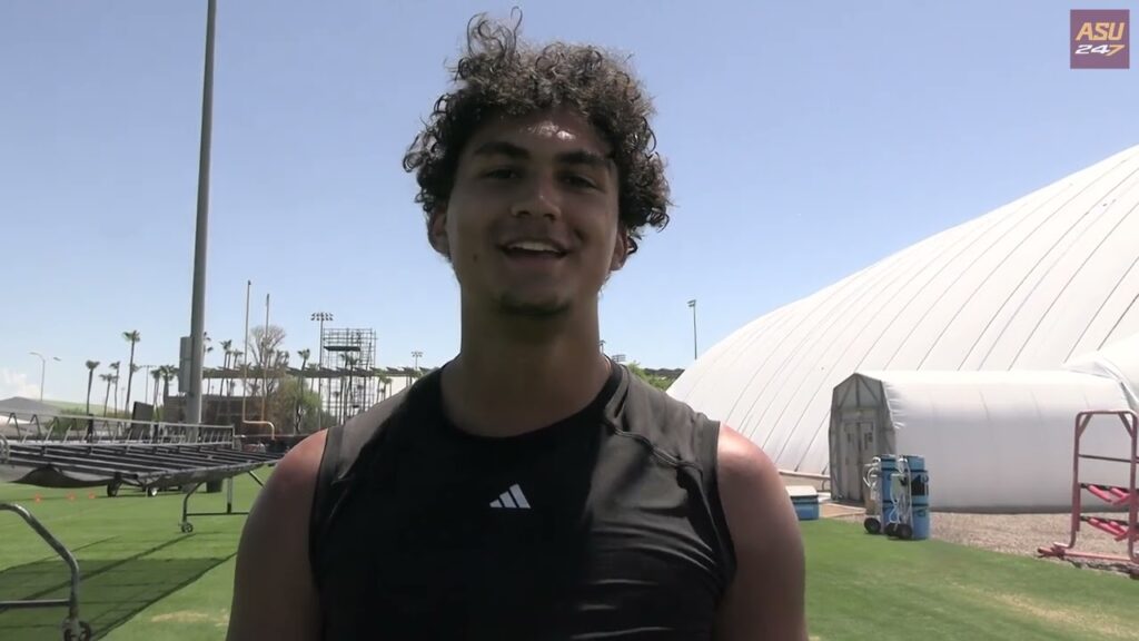 asu lb krew jackson following his second preseason practice 08 01 2023